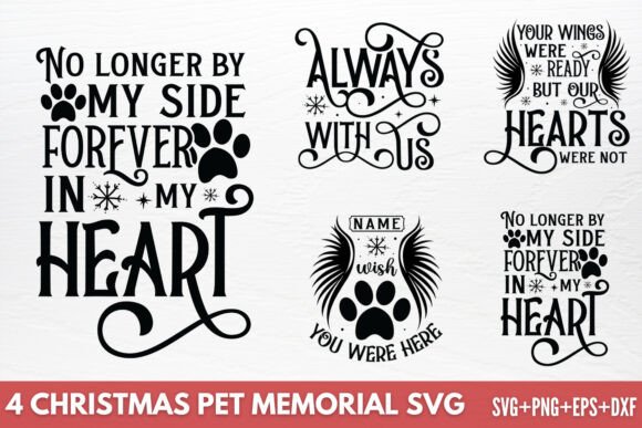 Download Christmas Pet Memorial SVG - Premium Resources