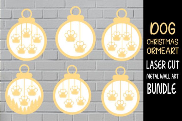 Download Cat Christmas Ornament Laser Metal Wall - Premium Resources